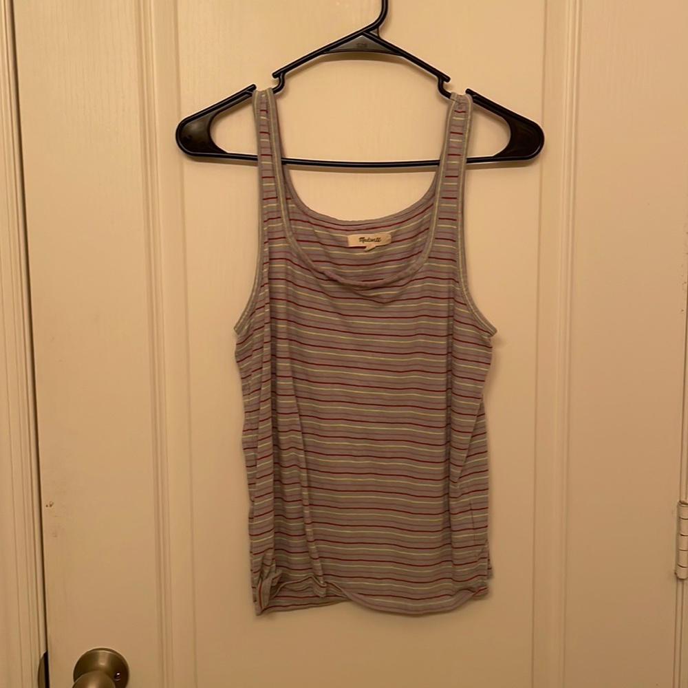 Madewell Colorful Striped Tank Top